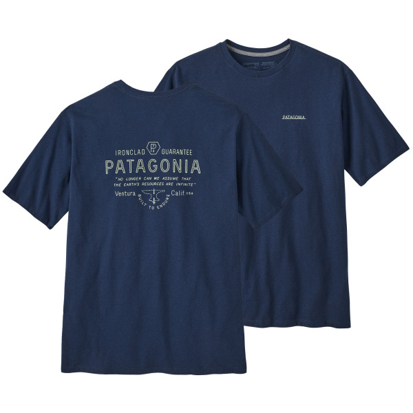 Maglietta da uomo Patagonia Forge Mark Responsibili Tee