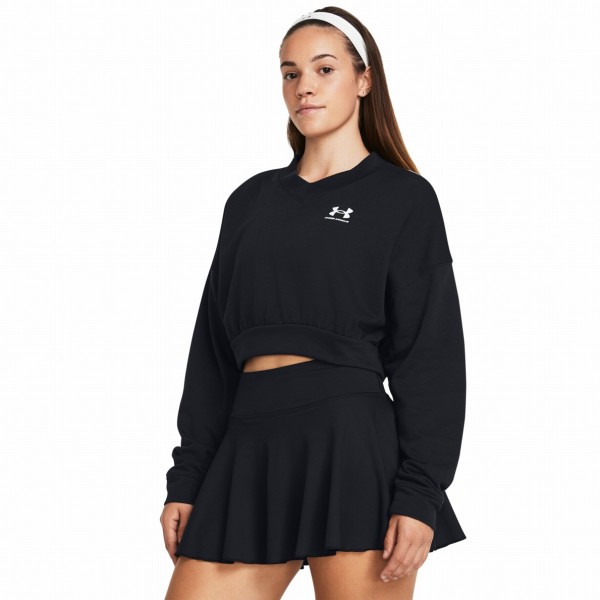 Felpa da donna Under Armour Rival Terry OS Crop Crw