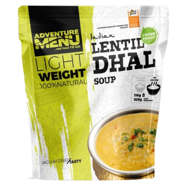 Cibo disidratato Adventure Menu Dhal di lenticchie 525g