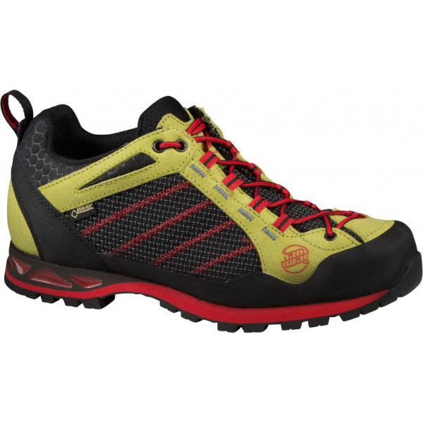 Scarpe da donna Hanwag Makra Low Lady GTX giallo/nero /Kiwi