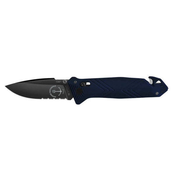 Coltello chiudubile TB OUTDOOR Cac Army Knife Pa6 Fv Marine Nationale blu scuro