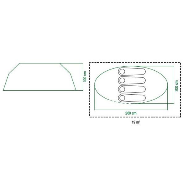 Tenda Coleman Galiano 4