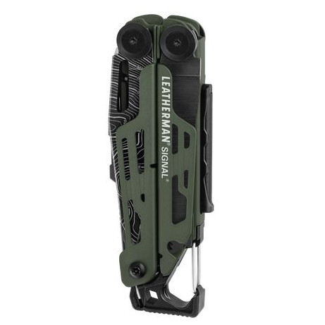 Coltello multifunzionale Leatherman Signal Green Topo