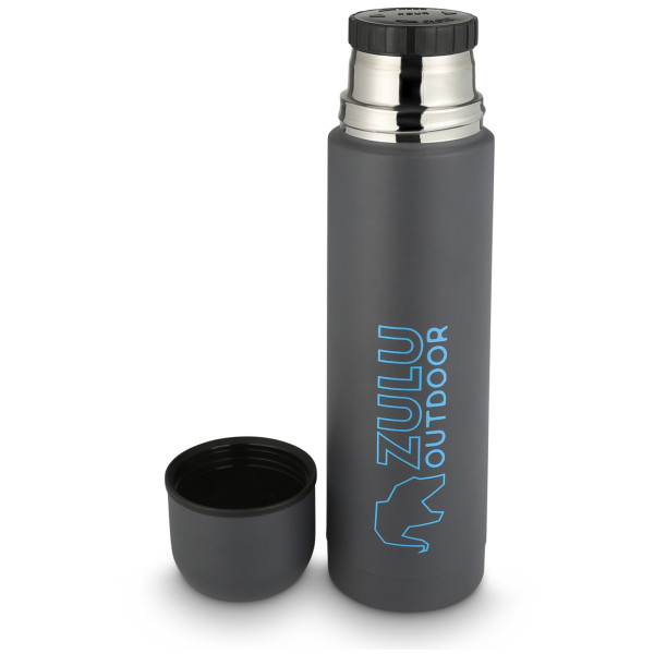 Thermos Zulu Vacuum Flask 0,5L grigio/blu grey/blue