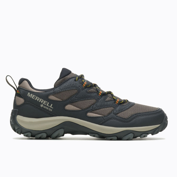 Scarpe da trekking da uomo Merrell West Rim Sport Gtx marrone/nero black/beluga