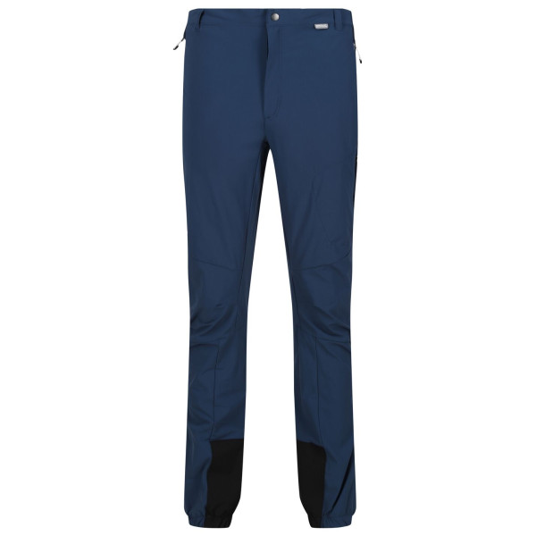 Pantaloni da uomo Regatta Mountain Trs III regular blu BlueWing/Nav