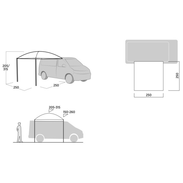 Tendalino Easy Camp Stryn Canopy