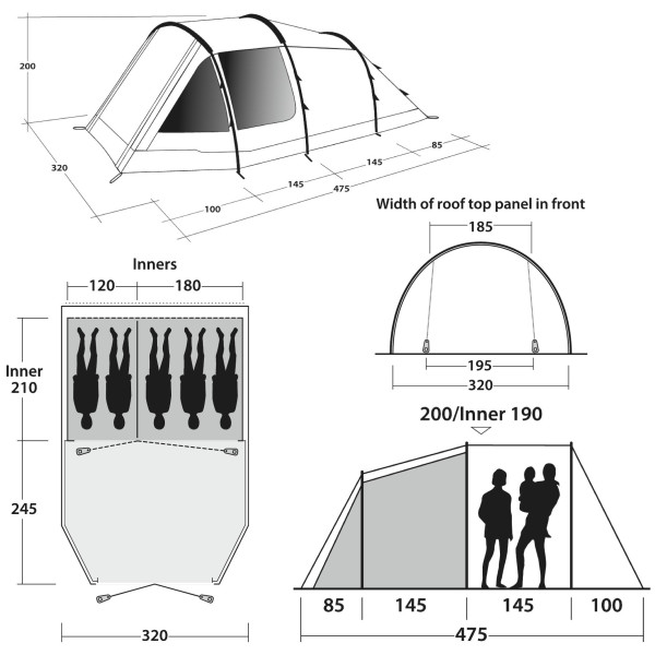 Tenda Outwell Dash 5