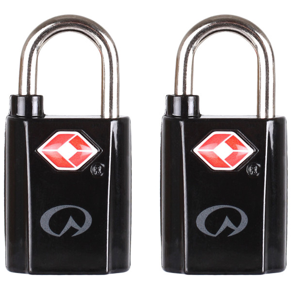 Lucchetto LifeVenture TSA Mini Padlocks nero Black