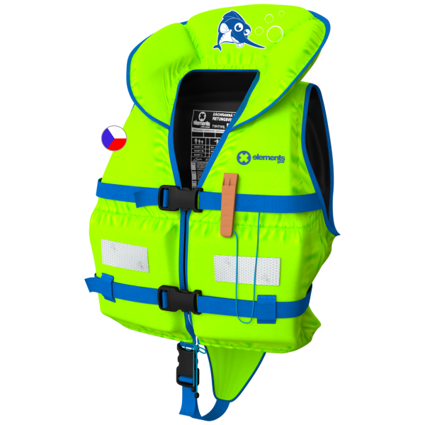 Giubbotto di salvataggio per bambini Elements Gear Baby Plus verde