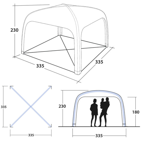 Tendalino Outwell Air Shelter