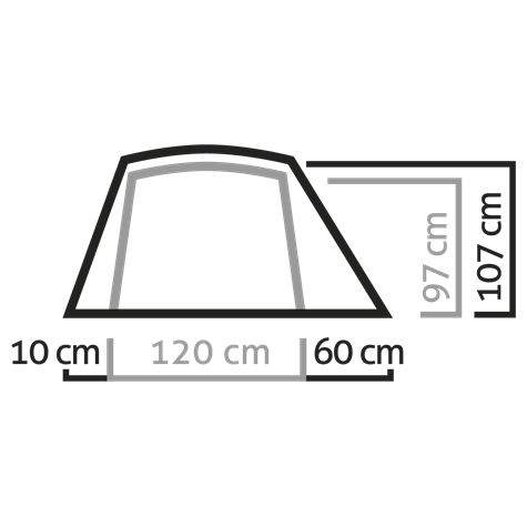 Tenda da trekking Salewa Micra II Tent