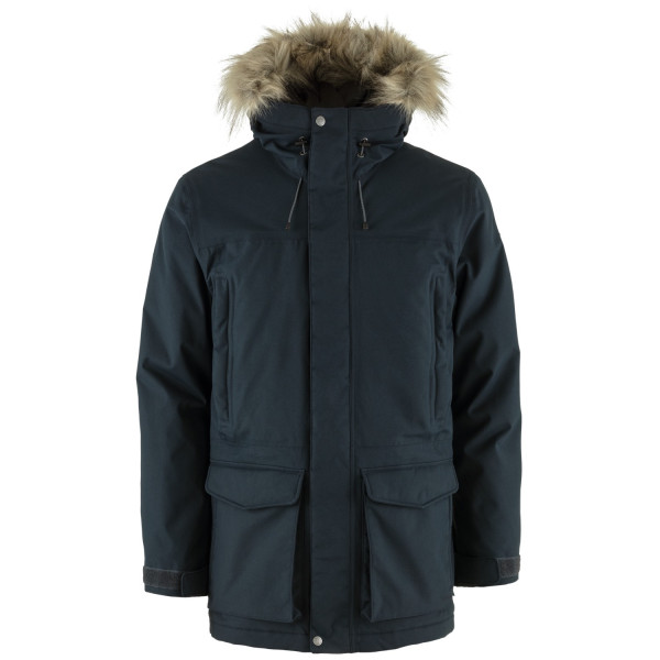 Giacca invernale da uomo Fjällräven Nuuk Lite Parka blu scuro Dark Navy