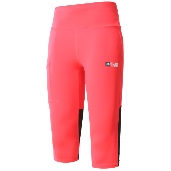 Leggings 3/4 da donna The North Face Movmynt Capri rosa Brilliant Coral/Tnf Black