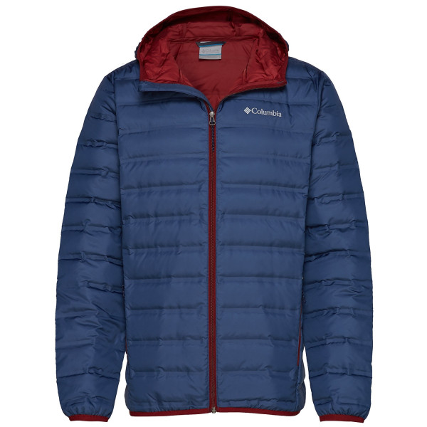 Giacca da uomo Columbia Lake 22 Down Hdd Jacket blu/rosso DarkMountain