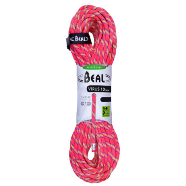 Corda da arrampicata Beal Virus 10 mm (50 m) rosa pink