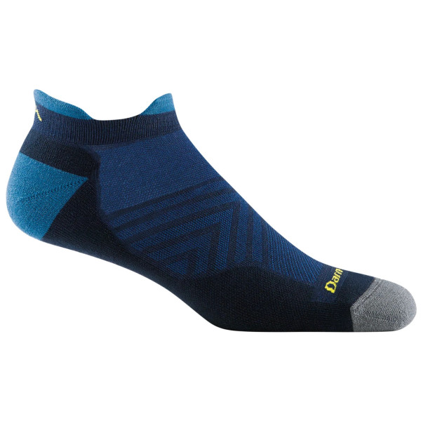 Calzini da uomo Darn Tough M Run No Show Tab Ultra-Lightweight With Cushion blu scuro eclipse