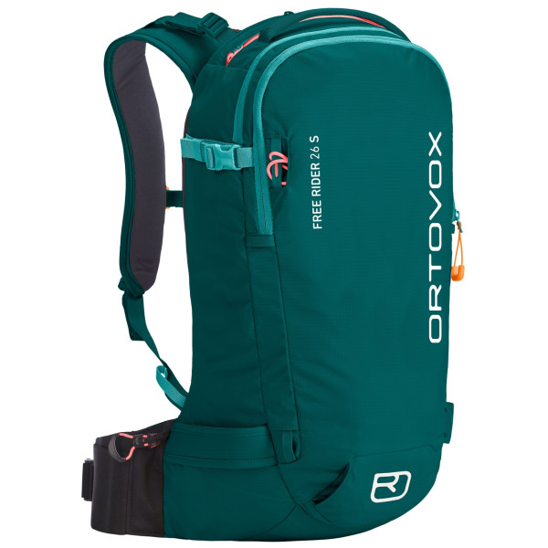 Zaino da scialpinismo Ortovox Free Rider 26 S verde Pacific Green