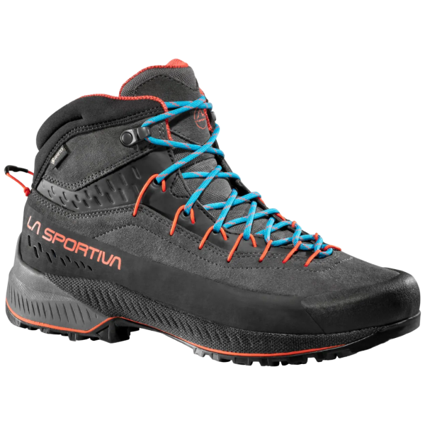 Scarpe da trekking da uomo La Sportiva TX4 Evo Mid Gtx grigio Carbon/Cherry Tomato