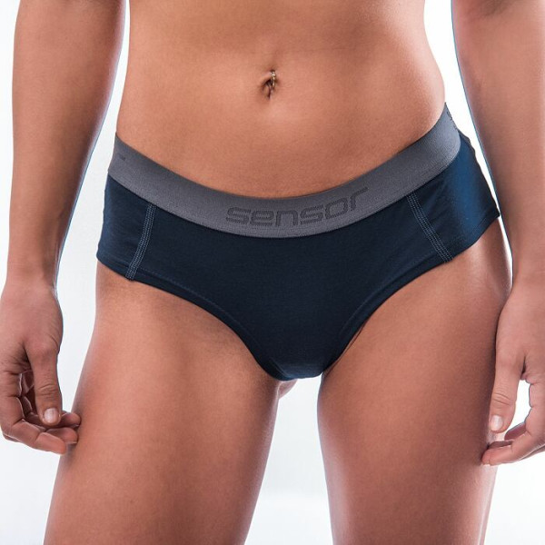 Mutande da donna Sensor Merino Active Deep Blue