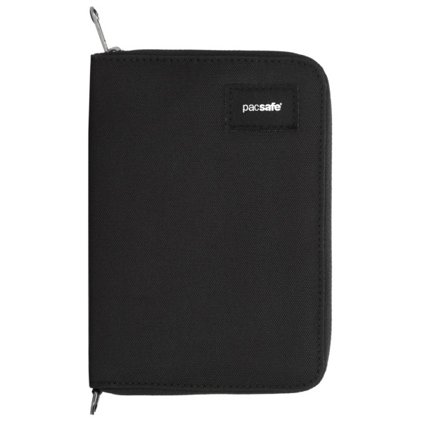 Custodia per i documenti Pacsafe RFIDsafe compact travel organizer nero Black