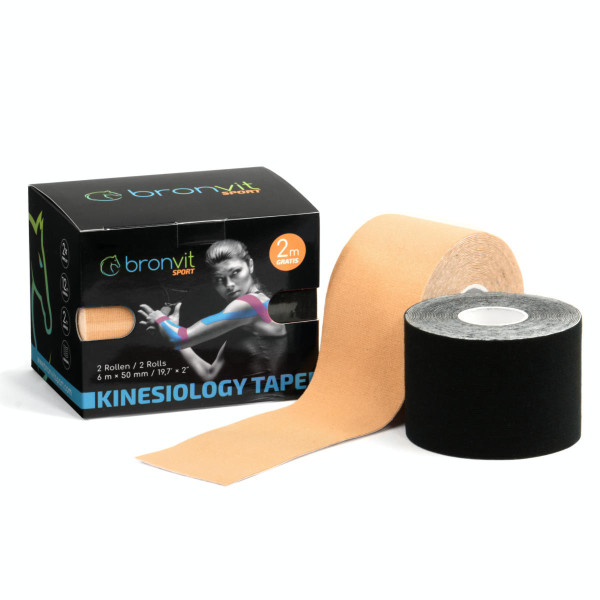 Nastro kinesiologico BronVit Sport Kinesio Tape set