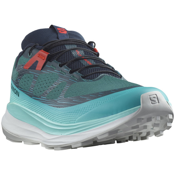 Scarpe da corsa da uomo Salomon Ultra Glide 2 blu Atlantic Deep / Blue Radiance / Fiery Red