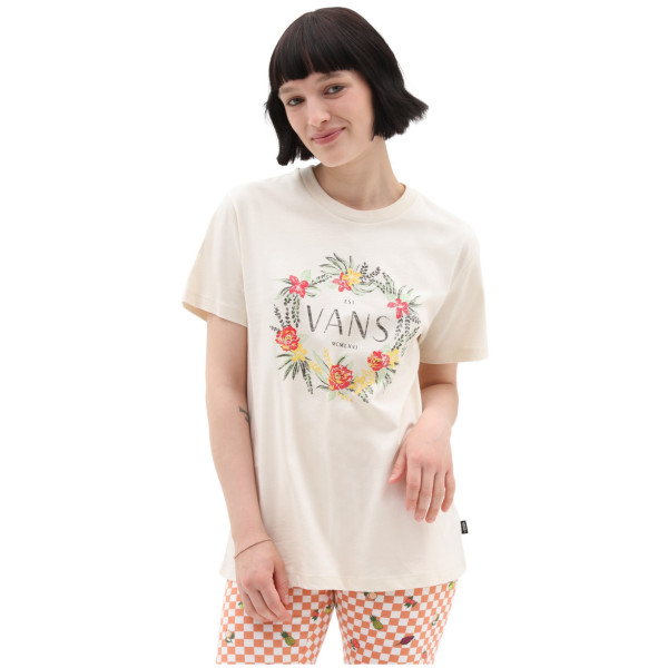 Maglietta da donna Vans Wreath Of Flowers BFF Tee-B