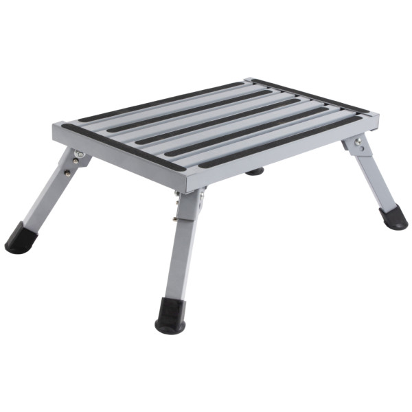 Gradino antiscivolo Bo-Camp Step-up single foldable non skid grigio Grey