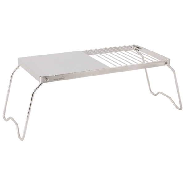 Griglia per barbecue Easy Camp Campfire Grill Trivet argento