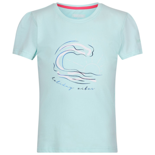 Maglietta da bambino Regatta Bosley VII azzurro Bleached Aqua