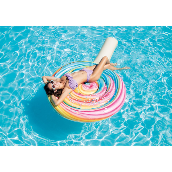 Lecca-lecca gonfiabile Intex Rainbow Lollipop Float