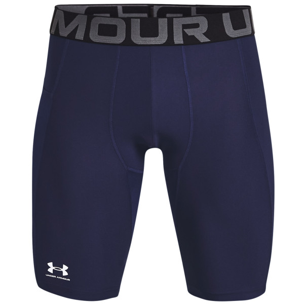 Pantaloni termici da uomo Under Armour HG Armour Lng Shorts blu scuro MidnightNavy/White