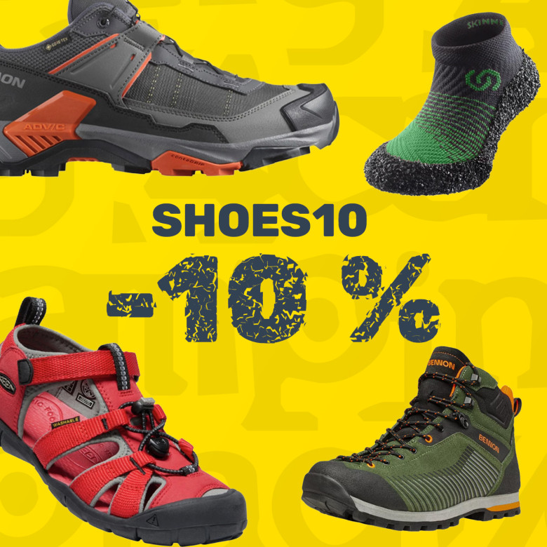 Extra sconto del 10% su tutte le scarpe