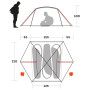Tenda ultraleggera Ferrino Blow 3