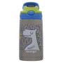 Thermos per bambini Contigo Easy Clean 380ml argento/blu matcha dragon