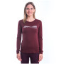 Maglietta da donna Sensor Merino Air Pt Hills dl.rukáv