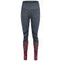 Leggings da donna Loap Mirone nero/rosa Knockout Pink | Black