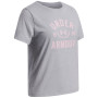 Maglietta sportiva per bambini Under Armour UA G Varsity SS Mod Gray Light Heather