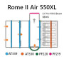 Camera d'aria di ricambio Vango Airspeed S.I Pro Tube 685 x 10 cm - AT339