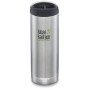 Borraccia termica Klean Kanteen TK Wide 16 oz argento BrushedStainless