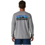 Maglietta da uomo Patagonia P-6 Logo Responsibili Tee LS