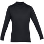 Maglietta da uomo Under Armour CG Armour Fitted Mock nero Black//Steel