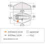 Tenda da trekking Vango Nevis 100