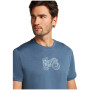 Maglietta funzionale da uomo Icebreaker M Mer 150 Tech Lite SS Tee Adventure Rid