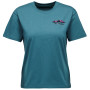 Maglietta da donna Black Diamond W Mountainscape SS Tee