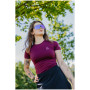 Maglietta da donna Zulu Merino Fire 160 Short