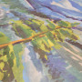 Tappetino High Tail Designs Tyvek Ground Cloth Yellowstone Wilderness
