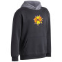 Felpa da bambino Under Armour UA B Rival FLC Graphics Hd Anthracite