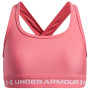 Reggiseno sportivo Under Armour G Crossback Bra Pink rosa Pink